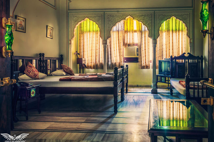 Imagen de la habitación del Hotel Krishna Palace, JAIPUR. Foto 12