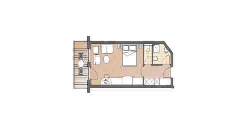 Imagen de la habitación del Hotel Kronblick. Foto 4