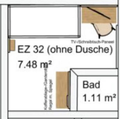 Imagen de la habitación del Hotel Krone by bsmart. Foto 5