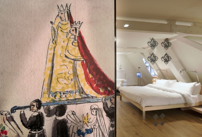 Imagen de la habitación del Hotel Kruisherenhotel Maastricht. Foto 5