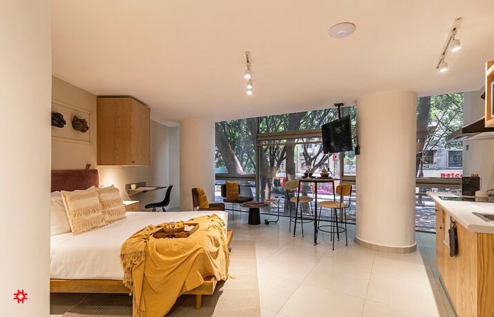 Imagen de la habitación del Hotel Kukun Insurgentes Roma. Foto 11