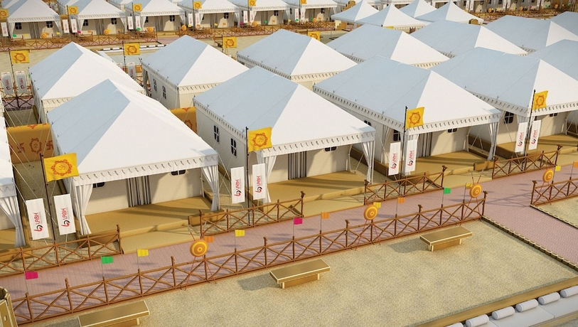 Imagen general del Hotel Kumbh Mela Vedic Tents. Foto 1