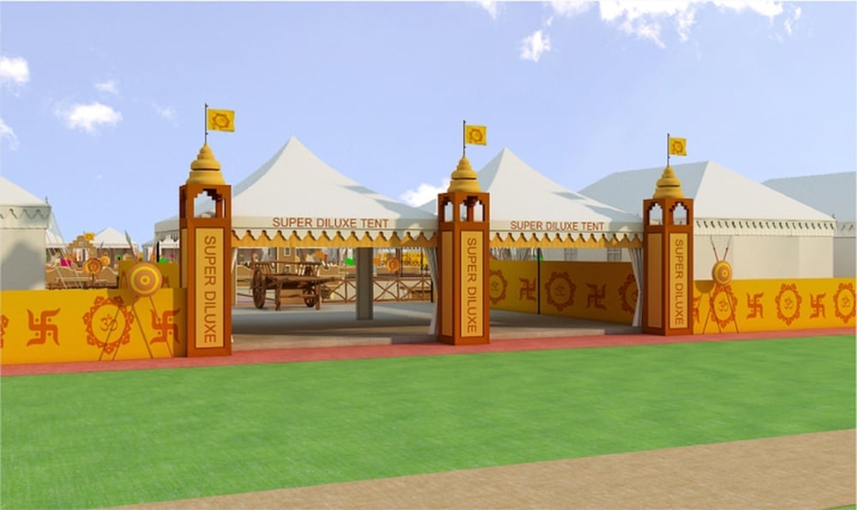Imagen general del Hotel Kumbh Mela Vedic Tents. Foto 2