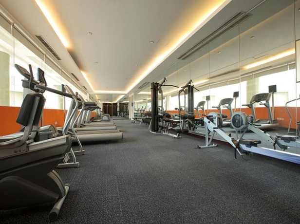 Imagen de la piscina del Hotel Kunshan Newport. Foto 17