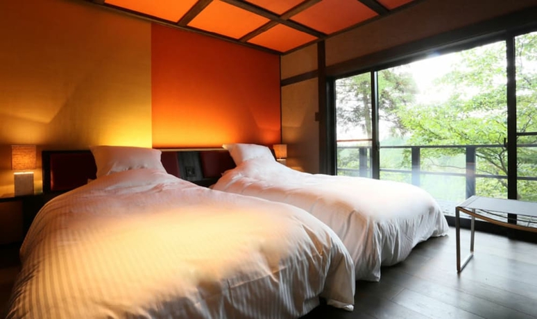 Imagen de la habitación del Hotel Kurokawa Onsen Gosyo Gekkoujyu. Foto 9