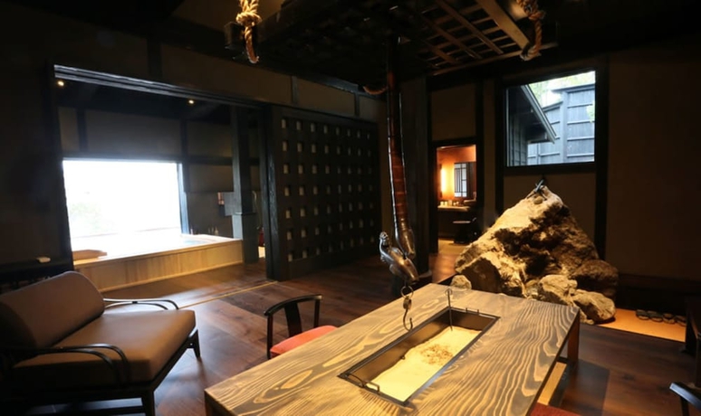 Imagen de la habitación del Hotel Kurokawa Onsen Gosyo Gekkoujyu. Foto 15
