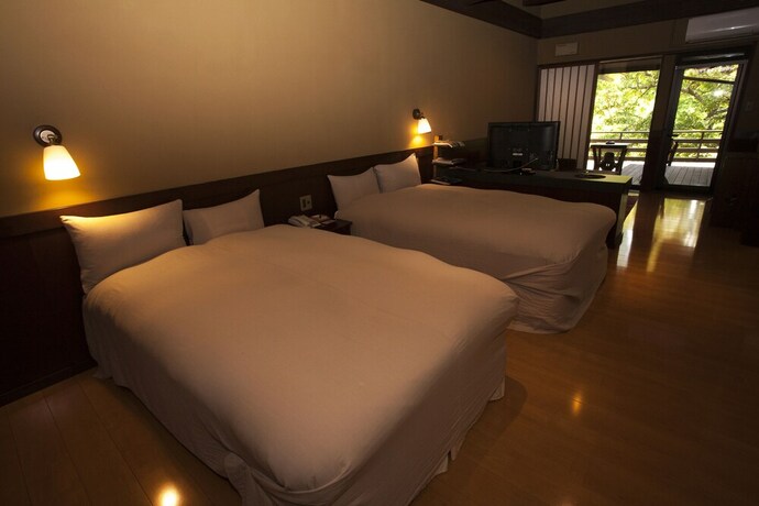 Imagen de la habitación del Hotel Kurokawa Onsen Satonoyu Waraku. Foto 19