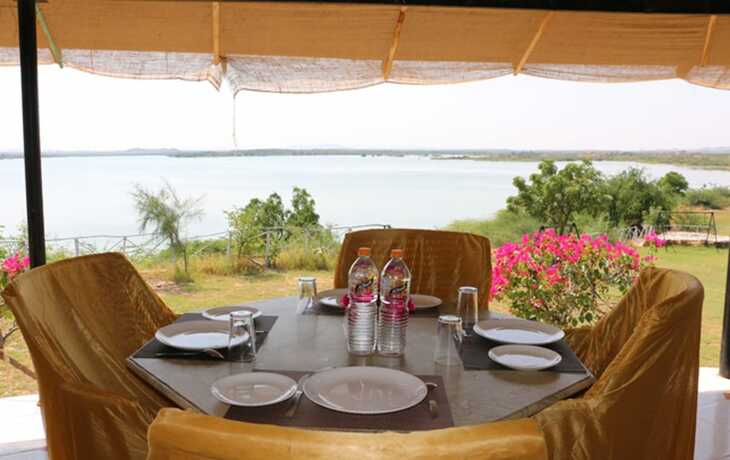 Imagen del bar/restaurante del Hotel Kutch Safari Resort. Foto 23