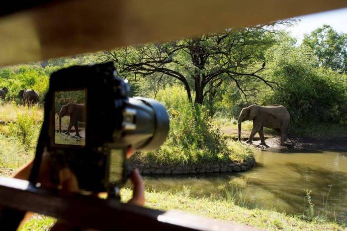 Imagen de los exteriores del Hotel Kwa Maritane Self-Catering Chalets. Foto 15