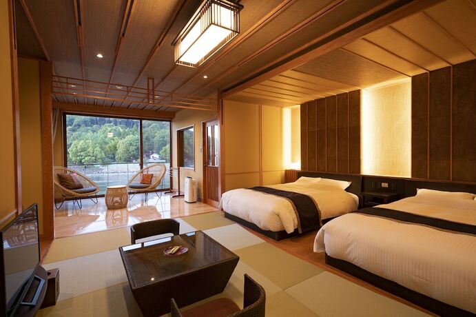 Imagen de la habitación del Hotel Kyoto Uji Hanayashiki Ukifune-en. Foto 17