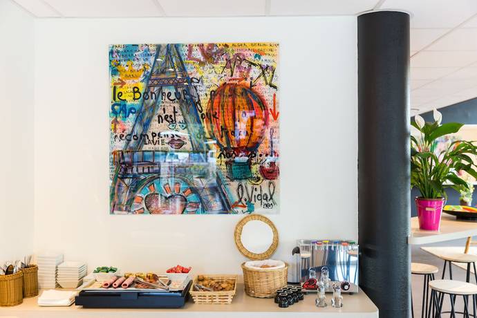 Imagen del bar/restaurante del Hotel Kyriad Anglet-biarritz. Foto 8