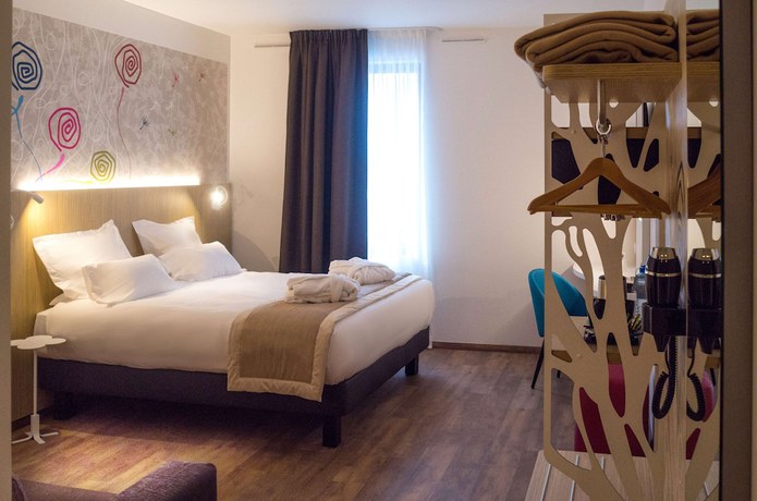 Imagen de la habitación del Hotel Kyriad Prestige Amiens Poulainville and SPA. Foto 4