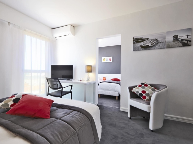 Imagen de la habitación del Hotel Kyriad Prestige Les Sables D'olonne - Plage - Centre Des Congrès. Foto 8