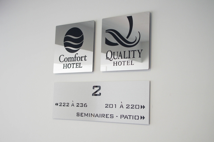 Imagen de los interiores del Hotel Kyriad Prestige Perpignan Centre Del Mon. Foto 16