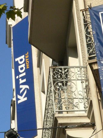 Imagen de los exteriores del Hotel Kyriad Vichy Spa Cinq Mondes. Foto 13