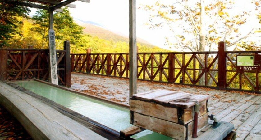 Imagen de la piscina del Hotel Kyukamura Iwate-Amiharionsen. Foto 13