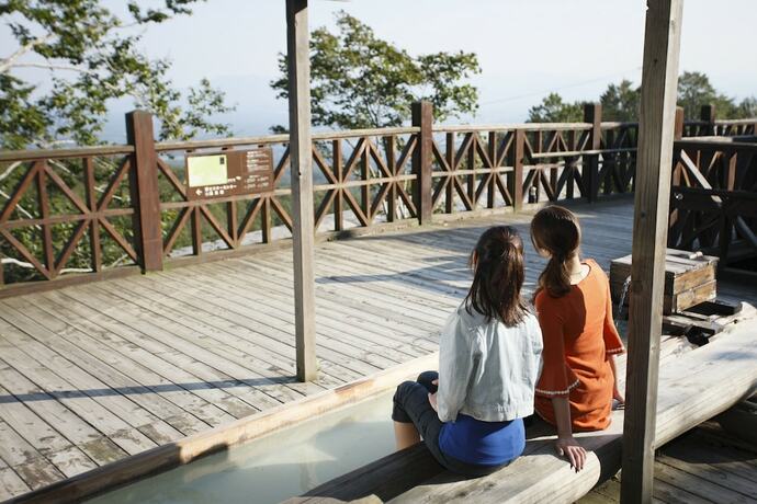 Imagen de la piscina del Hotel Kyukamura Iwate-Amiharionsen. Foto 14