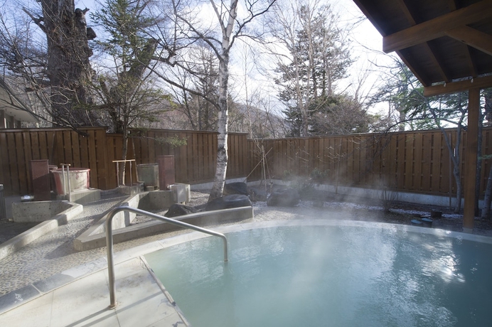 Imagen de la piscina del Hotel Kyukamura Nikko-Yumoto. Foto 17