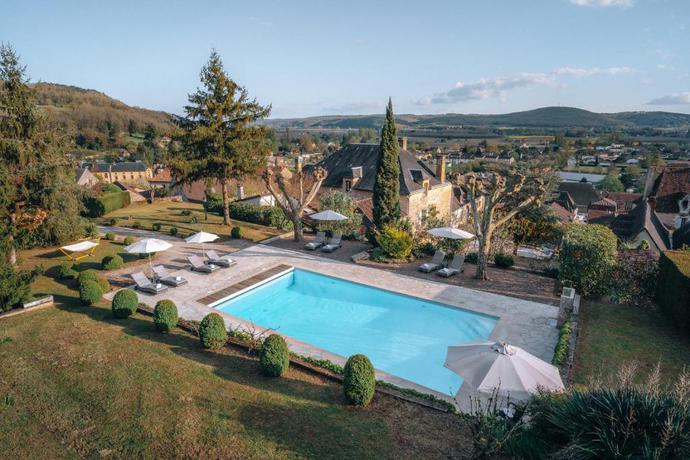 Imagen de la piscina del Hotel L'Abbaye, Saint-Cyprien. Foto 14