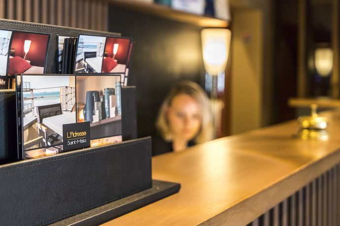 Imagen de los interiores del Hotel L'Adresse, Saint Malo. Foto 20