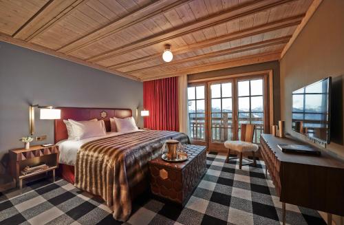 Imagen de la habitación del Hotel L'Apog&eacute;e Courchevel. Foto 14