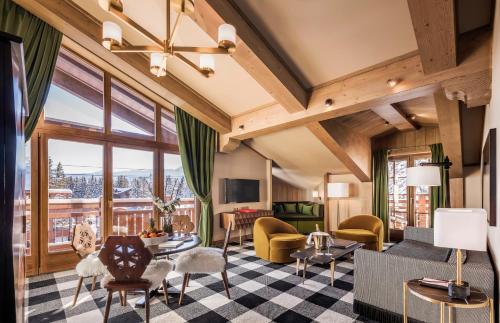 Imagen de la habitación del Hotel L'Apog&eacute;e Courchevel. Foto 19