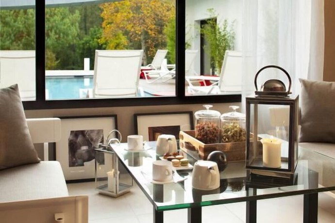 Imagen de los interiores del Hotel L\'Aubini&egrave;re-Restaurant and Spa. Foto 16