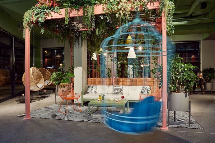 Imagen del bar/restaurante del Hotel L&Eacute;G&Egrave;RE EXPRESS Leipzig. Foto 2