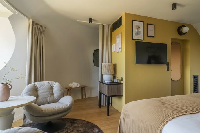 Imagen de la habitación del Hotel L\'EssenCiel. Foto 16