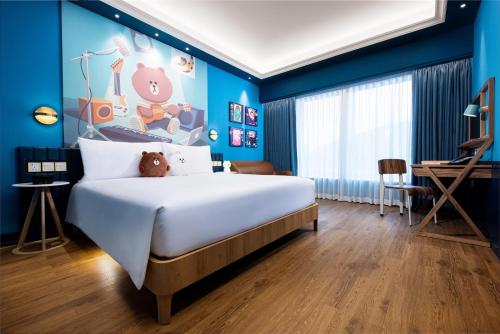 Imagen de la habitación del Hotel LINE FRIENDS presents CASA DE AMIGO. Foto 14