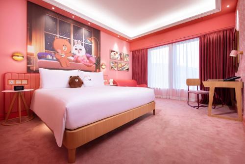 Imagen de la habitación del Hotel LINE FRIENDS presents CASA DE AMIGO. Foto 16
