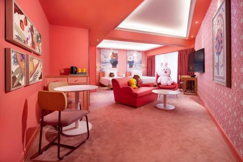 Imagen de la habitación del Hotel LINE FRIENDS presents CASA DE AMIGO. Foto 18