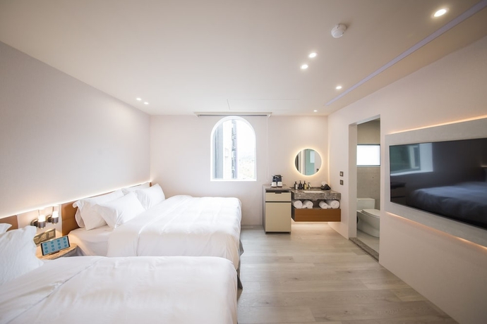 Imagen de la habitación del Hotel LIVIN, Jiaoxi. Foto 5