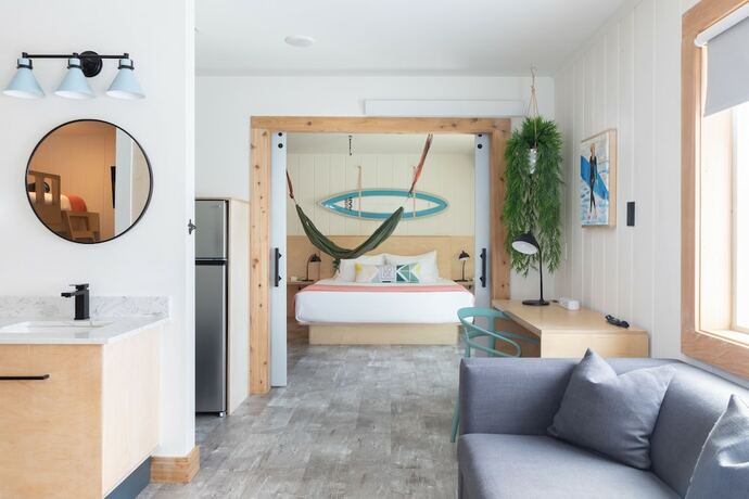 Imagen de la habitación del Hotel LOGE Westport. Foto 12