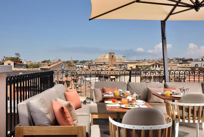 Imagen del bar/restaurante del Hotel L'Orologio Roma. Foto 4