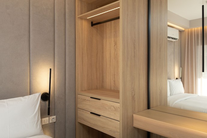 Imagen de la habitación del Hotel LUXandEASY Athens Downtown Residences. Foto 10