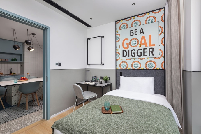 Imagen de la habitación del Hotel LYF Hongqiao Shanghai. Foto 4