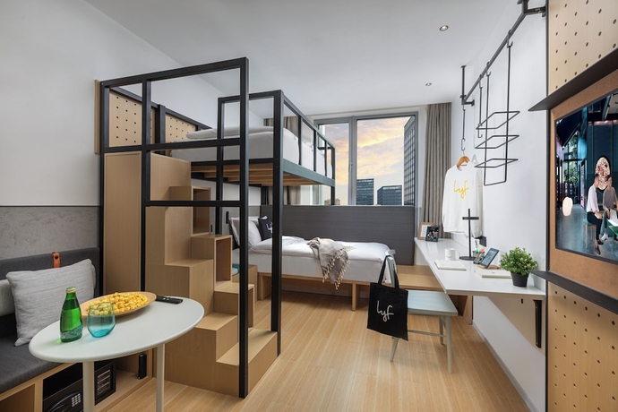 Imagen de la habitación del Hotel LYF Hongqiao Shanghai. Foto 11