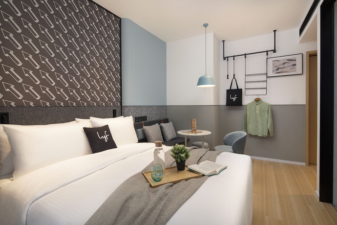 Imagen de la habitación del Hotel LYF Hongqiao Shanghai. Foto 13