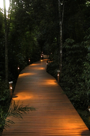 Imagen de los exteriores del Hotel La Aldea De La Selva Lodge. Foto 5