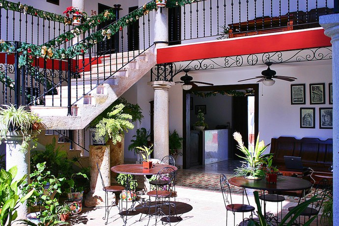 Imagen del bar/restaurante del Hotel La Aurora Colonial. Foto 2