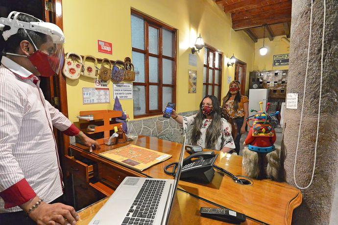 Imagen de los interiores del Hotel La Basílica Quito. Foto 20