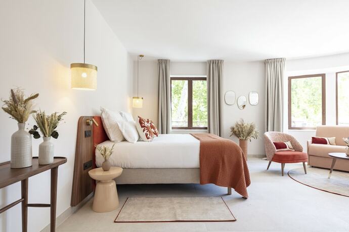 Imagen de la habitación del Hotel La Bastide Bourrelly - Mathias Dandine. Foto 10