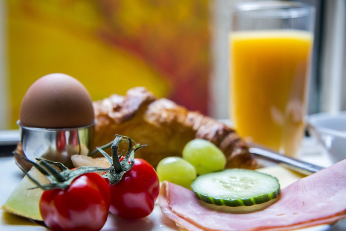 Imagen del bar/restaurante del Hotel La Boheme, Ámsterdam. Foto 2