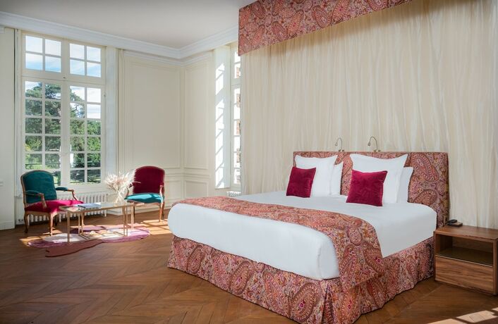 Imagen de la habitación del Hotel La Borde en Sologne Château and Spa. Foto 17