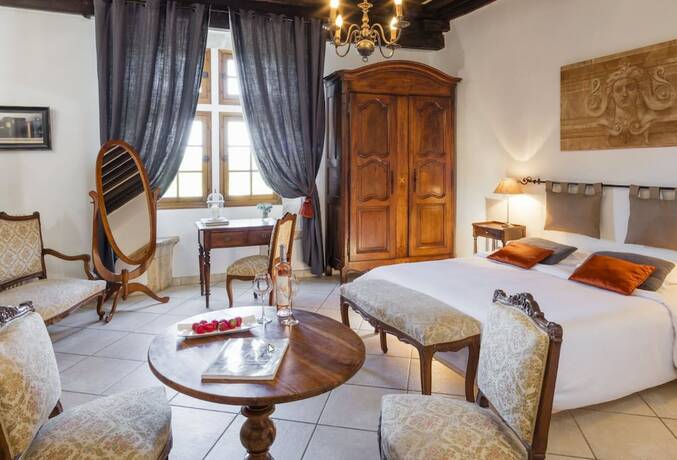 Imagen de la habitación del Hotel La Capitelle, Mirmande. Foto 8