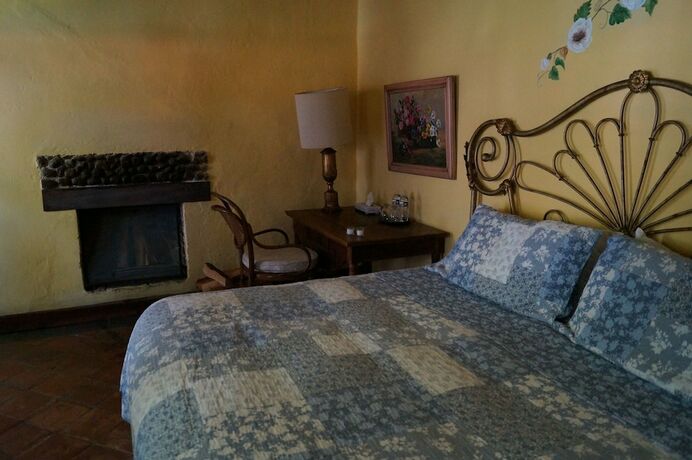 Imagen de la habitación del Hotel La Casa Azul Huasca. Foto 11