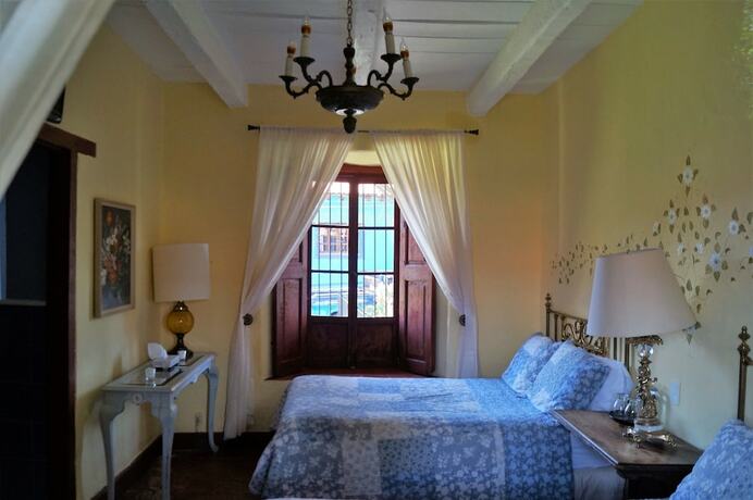 Imagen de la habitación del Hotel La Casa Azul Huasca. Foto 12