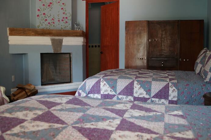 Imagen de la habitación del Hotel La Casa Azul Huasca. Foto 16