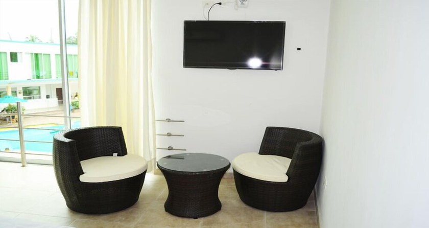 Imagen de la habitación del Hotel La Cascada Cristalina. Foto 6